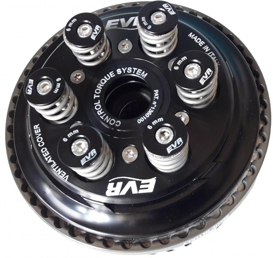 EVR Control Torque System (CTS) DRY SLIPPER CLUTCH With Organic Plates for Ducati Pangiale / Streetfighter V4 R / SP EVR Control Torque System (CTS) DRY SLIPPER CLUTCH With Organic Plates for Ducati Pangiale / Streetfighter V4 R / SP